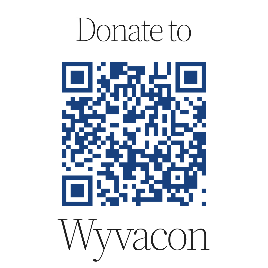Wyvacon Donate QR code May 2026
